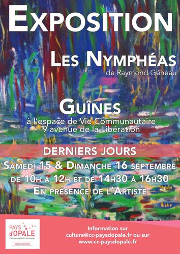 AFFICHE - Raymond Géneau - Les nymphéas_p1_01