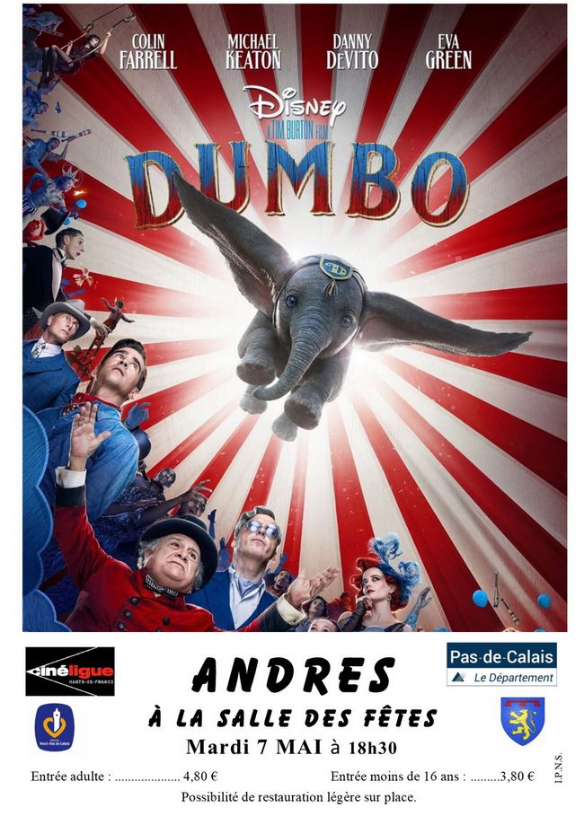 DUMBO Affiche ANDRES 650